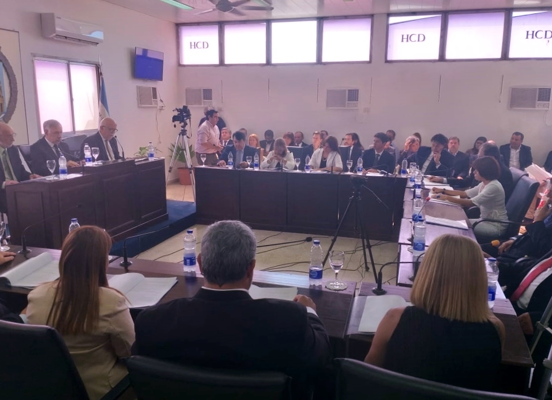 Mensaje de intendente Osella